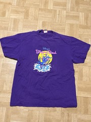 Vintage Disney Blizzard Beach T-Shirt Size XXL Purple Made In USA