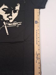 Bay Island Sportswear Men’s L Black Bob Dylan Harmonica Graphic T-Shirt Tee