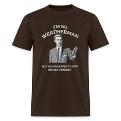 I’m No Weatherman T-Shirt – Funny Adult Humor Graphic Tee