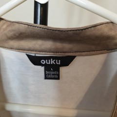 Ouku Mens Knight Templar Sz Large Lace Up T Shirt.