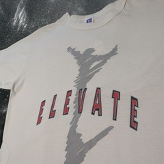 Russel Athletic Men’s T-Shirt Size L VTG Elevate USA Made Single Stitch
