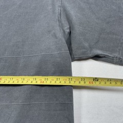 Uni/Form 100% Supima Cotton Subtle Striped Design Boxy Heavy weight Tee Shirt L