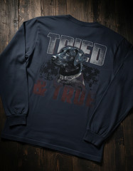 Tried & True American Lab Long Sleeve Tee T-Shirt Anchor Slate