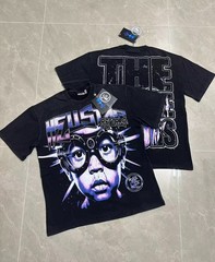 Hell Studios star character print Men’s Fashion Style Short Sleeve T-shirt