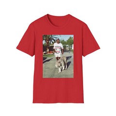 Vintage Mike Tyson Walking His Tiger T-Shirt – Boxing Legend Retro Graphic Tee