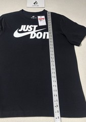 Nike Sportwear Just Do It Swoosh Graphic T-Shirt Black White Men’s L AR5006-011