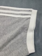 adidas ORIGINALS CALIFORNIA 3 STRIPES TREFOIL HEATHER GREY Tee Men’s Large NWT