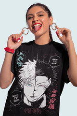 Sukuna Jujutsu Kaisen Horror Shirt, Gojo Satoru Anime Gift, Megumi Itadori Yuji