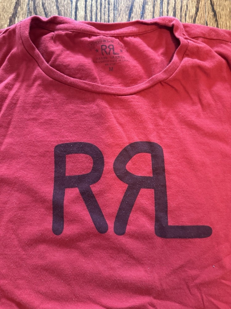 Double RL Ranch Logo T-Shirt ** READ**