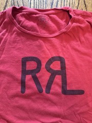 Double RL Ranch Logo T-Shirt ** READ**