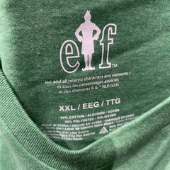 ELF WILL FARREL NEED A HUG ? CHRISTMAS T-Shirt MENS 2XL XXL NEW w/ TAG