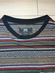 Beautiful Giant Patterned Pocket Tee Shirt Mens Large Multicolor | Fathers Day