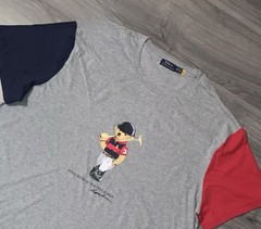 Polo Ralph Lauren Polo Player Bear T-Shirt Gray Big & Tall Men’s Size 4XB