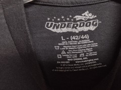 VINTAGE UNDERDOG WELCOME TO THE GUN SHOW SHIRT 2012 Classic Media L 42/44
