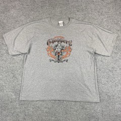 Vintage Grumpy’s Choppers Mean Machines Motorcycle Disney T Shirt Size 2XL