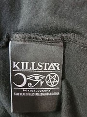 KILLSTAR ~ Gothic T-Shirt “Spring, Fall, Summer Winter, Colours Black” Size S #W