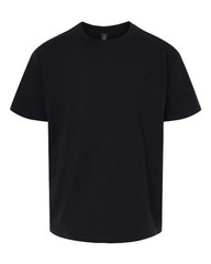 Lot of 5 Gildan® 3000 Black Cotton Short Sleeve T-Shirt Adult XL **NEW STYLE**