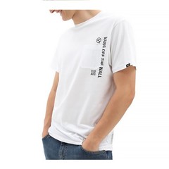 Vans “Quick Response” Short Sleeve Pocket Tee (White) Men’s Graphic T-Shirt