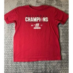 Alabama Crimson Tide T-Shirt Bundle 2017 National Champions XL 0100