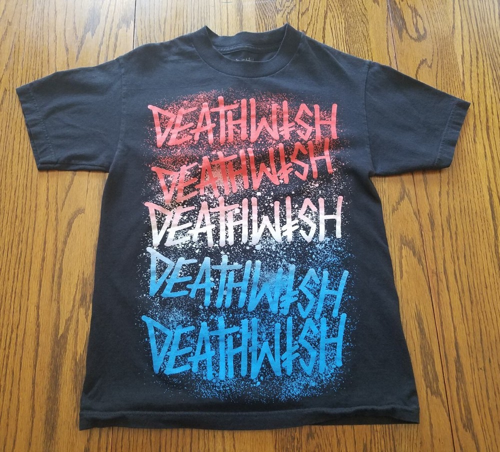Deathwish Men’s Skateboard Shirt Size Small