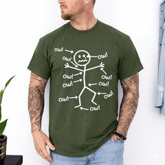 Ow Ow Ow Ow Ow Ow Ow Character T-Shirt