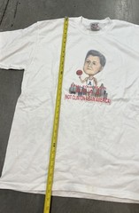 Vintage Bill Clinton Political T-shirt Size XL 90s NCAA Basketball Parody