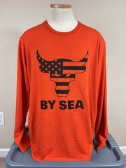 Under Armour Project Rock Graphic By Air Land Sea L/S Shirt Men’s Size XL
