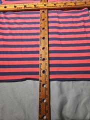 Polo Ralph Lauren Shirt Mens M Blue Pink Striped Preppy Pony Casual Pocket Tee