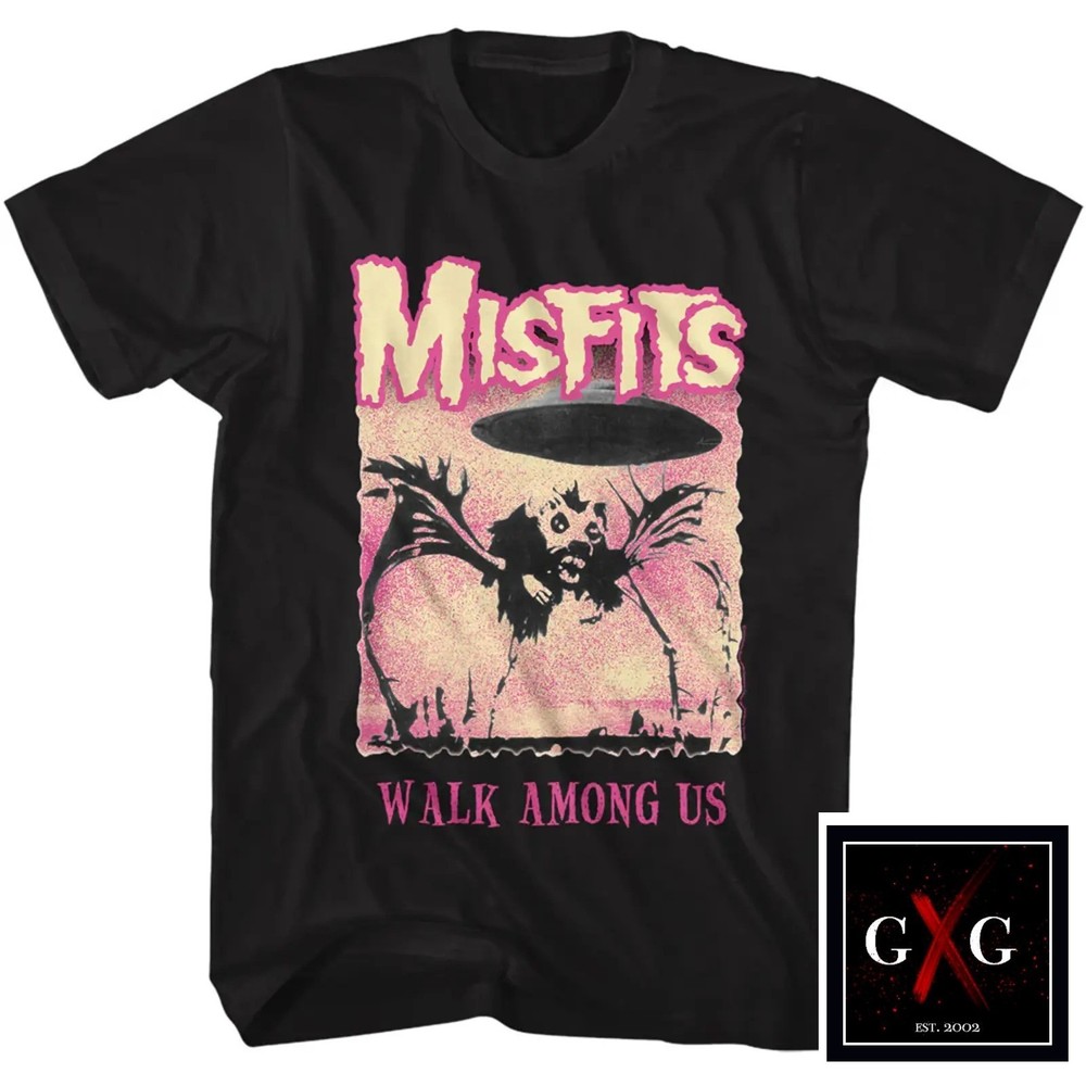 THE MISFITS cd cvr WALK AMONG US Official SHIRT XL New earth a.d. danzig samhain