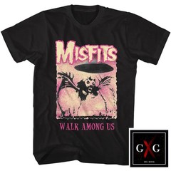 THE MISFITS cd cvr WALK AMONG US Official SHIRT XL New earth a.d. danzig samhain