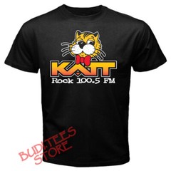 KATT FM Radio Men’s Black T-Shirt Size S-5XL