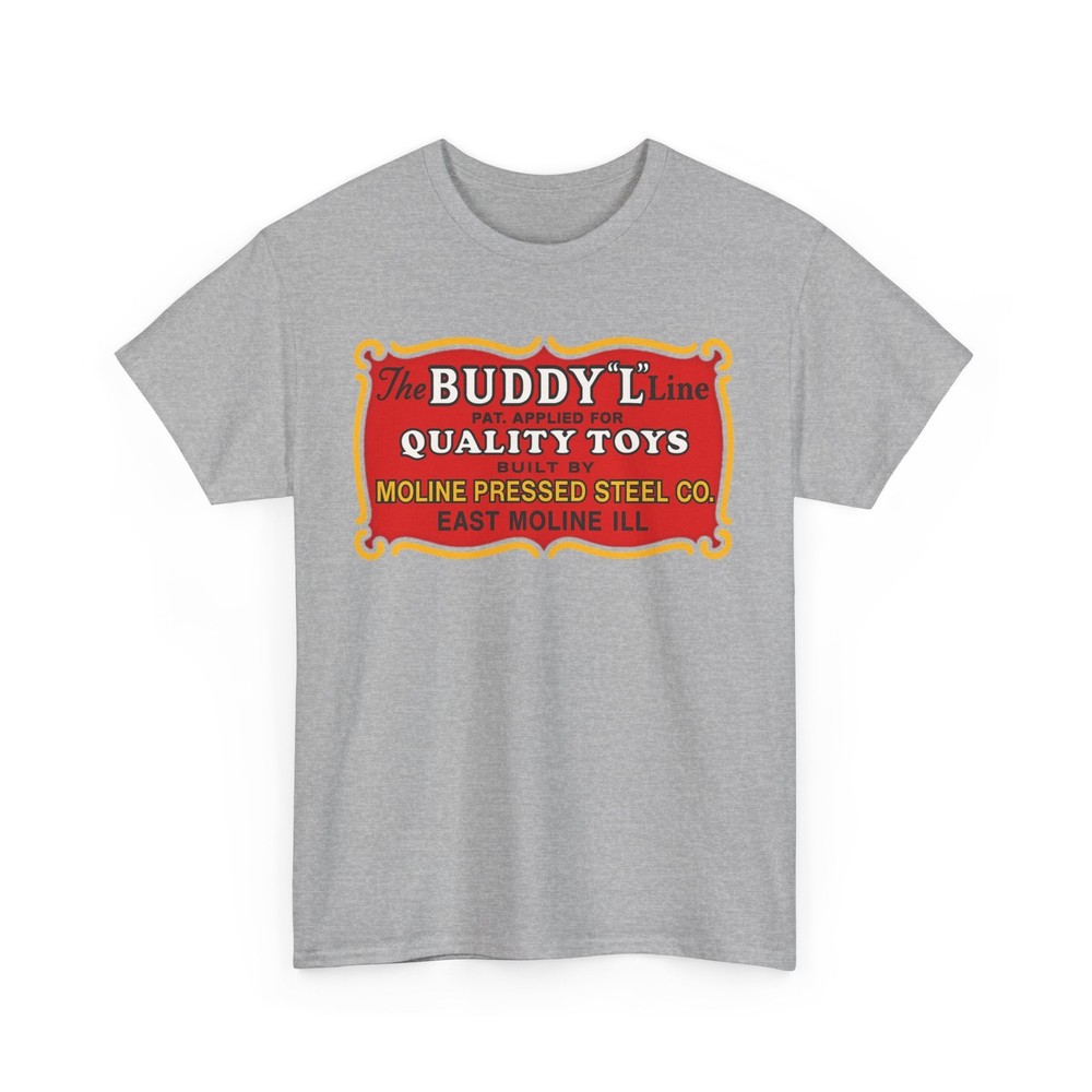 Buddy L Line Quality Vintage Toys Cars Trucks Pressed Steel Moline IL T-Shirt