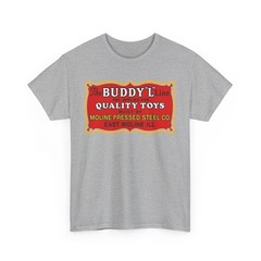 Buddy L Line Quality Vintage Toys Cars Trucks Pressed Steel Moline IL T-Shirt