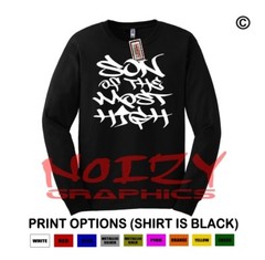 Son Of The Most High Christian LONG SLEEVE Shirt Religious Jesus Unashamed Faith