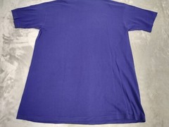 Vintage Hot Cotton Blank T-Shirt Indigo Blue Mens M (Big Baggy) Retro Grunge