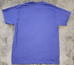 Gildan Adult Purple Blue Pre-Shrunk Heavy Cotton Crew Neck T-Shirt Size XL