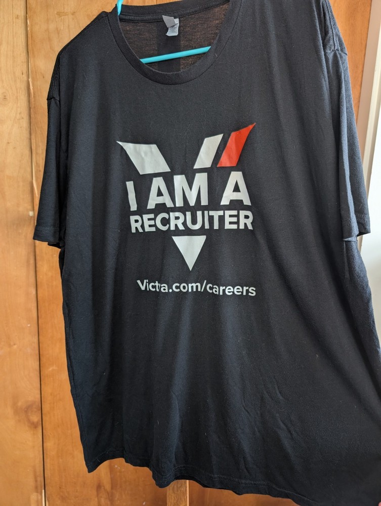 Victra Wireless I Am A Recruiter Mens XXL T-Shirt