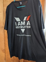 Victra Wireless I Am A Recruiter Mens XXL T-Shirt