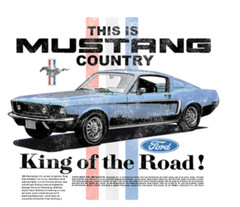 Ford Mustang Muscle Tee Mens T-shirt Mustang Ford Clothing Apparel Accessories