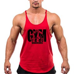 Men Cotton Gym Tank Top Y-Back Vest Sleeveless Breathable Fitness Muscle Shirt