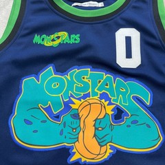 Monstars Space Jam Men’s Headgear Classics Size 2XL Basketball Jersey NASA