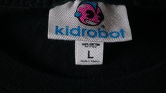 Kidrobot Kozik Grenade Shirt Mens Large Black Limited Edition Graphic Tee Art