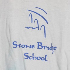 Gildan Stone Bridge School Tie-Dye Crew Neck Long-Sleeve T-Shirt Men’s Large