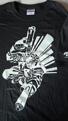 FRANK MILLER’S SIN CITY COMIC GRAPHITTI DESIGNS 2007 SHIRT L HANES