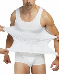 FAJAS Men Ultra Lift Body Slimming Shaper Weight Loss Shapewear Waist Shirt Vest