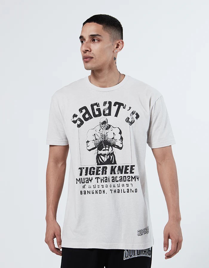 SUPERARE: STREET FIGHTER: SAGAT’S TIGER KNEE ACADEMY – XL SHIRT