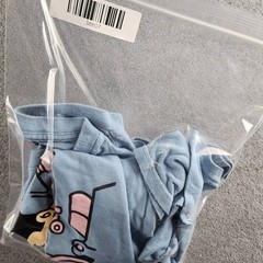 Astro Boy Kanji Graphic Print Tee Mens XL Light Blue Multi Crewneck Short Sleeve
