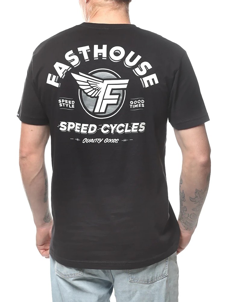 Fasthouse Men’s Malen Short Sleeve T-shirt Motocross Speed Cycles Good Times Tee