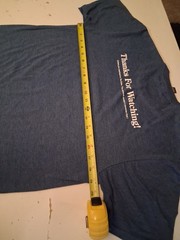 The Late Show With Stephen Colbert Last Show Tee Shirt – Medium