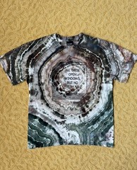 Geode Ice Dyed Tie Dye Fuckjerry Open Windows Fresh Air Meme Shirt Large